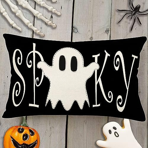 Smilyard Funda De Almohada Espeluznante De Halloween, 12.0 X