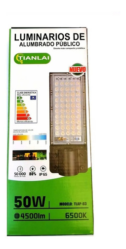 Lampara Suburbana Led 50w Alumbrado Publico Pakete 20 Piezas