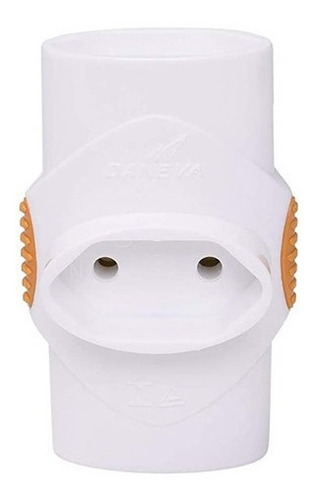 Imagem 1 de 5 de Benjamim Adaptador Pino Tomada Brasil 3 Saidas 10a 250v