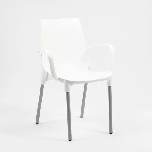 Silla de Jardín LOLA HOME (Beis - Acero - 90x69x62 cm)