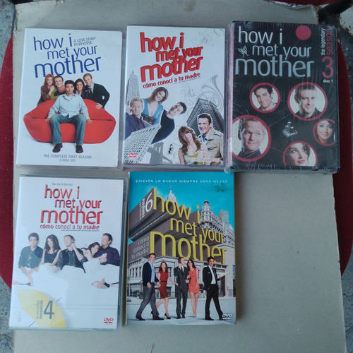 Dvd Como Conoci A Tu Madre Tempòradas 1,2,3,4 Y 6