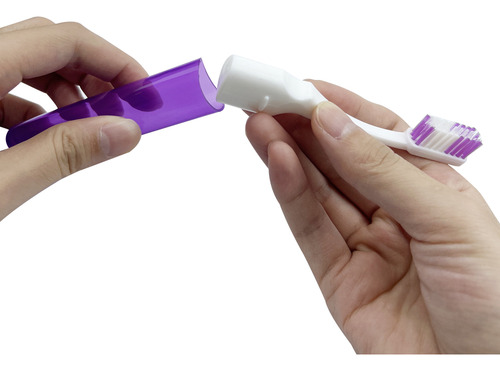 Cepillo De Dientes De Viaje, Portátil Y Plegable, 5 Piezas,