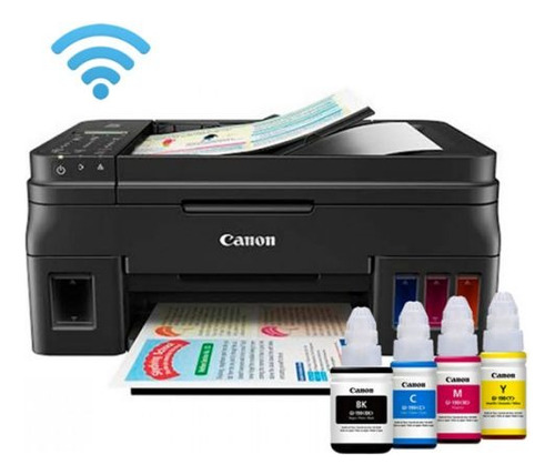 Impresora Canon G4110 Tinta Continua Multifuncional Escaner