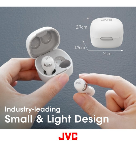 Fones De Ouvido True Wireless Jvc Haa30t2b Com Anc Bluetooth