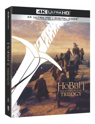 Bluray El Hobbit (trilogia) Uhd 4k - Versiones Extendida 