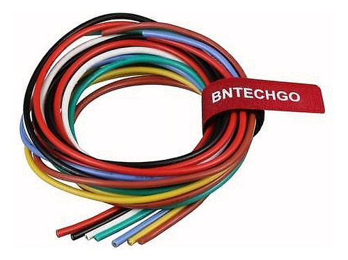 Kit De Cable De Silicona 7 Calibre 16 Color 200 Deg C 600v T