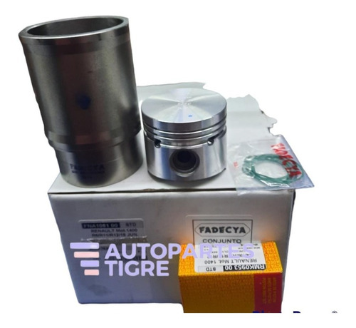 Conjunto-piston P/ Renault 9-11-18-12 Motor 1400 Jrs(fade)