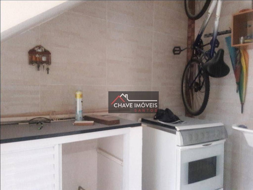Imagem 16 de 25 de Sobrado À Venda, 172 M² Por R$ 480.000,00 - Macuco - Santos/sp - So0100