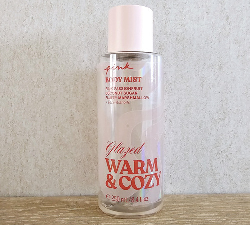 Body Mist Warm And Cozy Glazed Victorias Secret Pink 250 ml