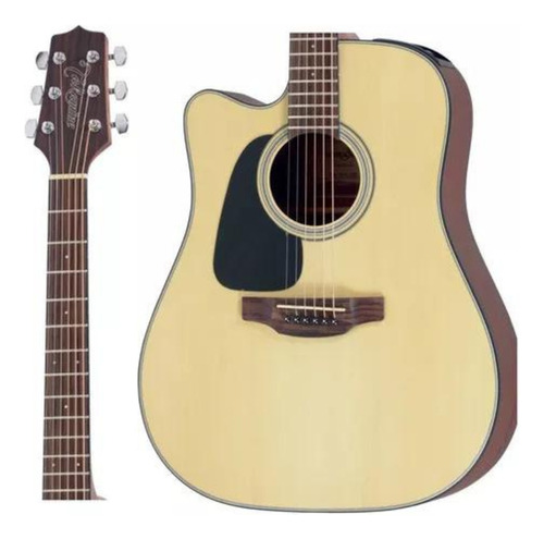 Violão Canhoto Takamine Gd12 Ce Lh Ns Natural Fosco