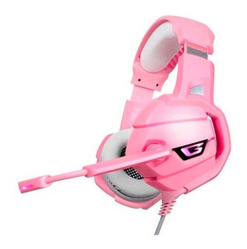 Imagen 1 de 4 de Audífonos Gamer Onikuma K5 Pink Rosado Para Pc Ps4 Xbox 