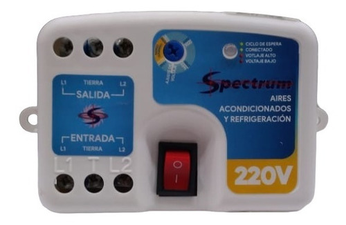 Protector Aire Acondicionado Bornera/bornera 220v Spectrum