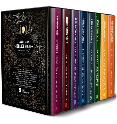 Colección Completa Sherlock Holmes (8 Tomos) / Conan Doyle