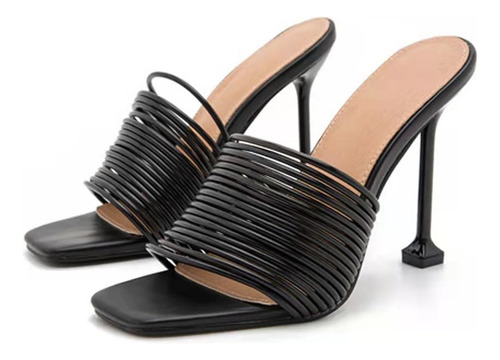 Sandalias De Tacón Alto Para Mujer, Transpirables, Sin Cordo