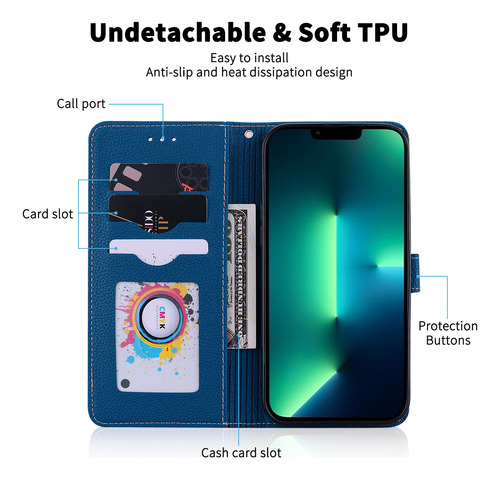 Funda De Piel Sintética Para Samsung S22 5g/s22 Ultra 5g/s22 Pro Con Ranura Para Tarjetas, A Prueba De Golpes, Tipo Cartera