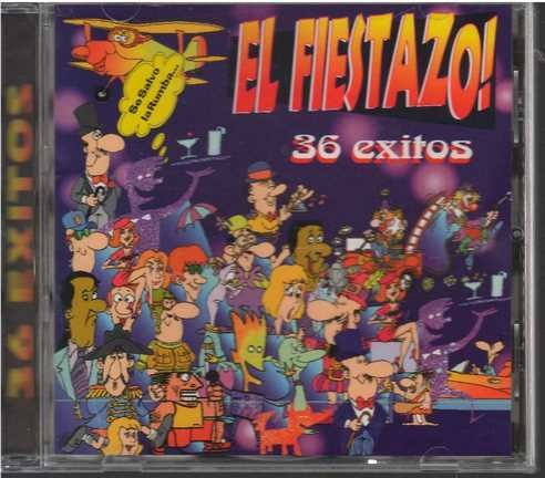 Cd - El Fiestazo / 36 Exitos - Original Y Sellado