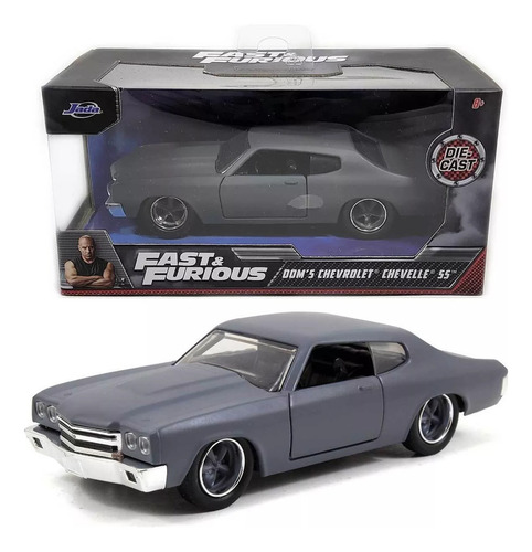 Caixa cinza Chevy Chevelle Ss Velozes e Furiosos de Dom Jada