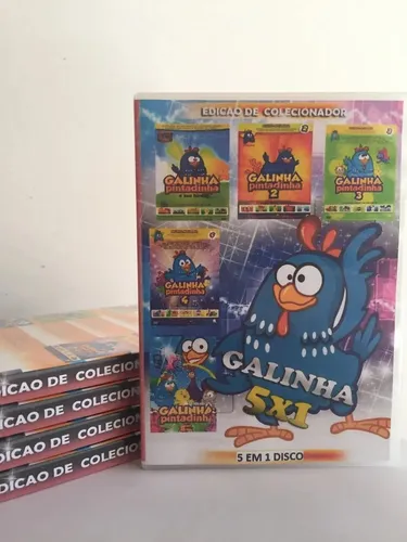 Dvds Galinha Pintadinha, Coleção Completa, Item Infantil Dvd Video Usado  51974289