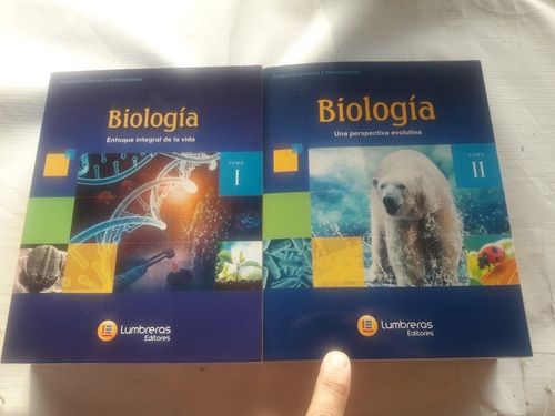 Libro De Biología 2 Tomos Lumbreras Nuevos Originales