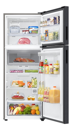 Imagen 5 de 10 de Heladera Inverter No Frost Samsung Rt48a6684 Dark Inox Con F