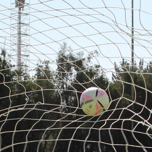 Par Malla Fútbol Train Blanca