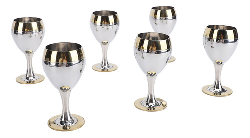 Copa De Vino De Metal, Copas De Vino De Acero Inoxidable