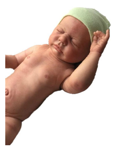 Boneco Bebê Reborn Henrique De Corpo Inteiro Siliconado
