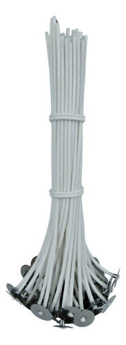 Kit Pavio Parafinado Para Velas - B2035 18cm X 3mm - 50 Un