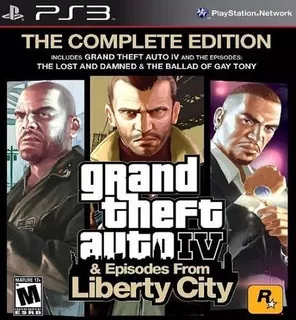 Grand Theft Auto Iv Complete Edition Juego Ps3 Español