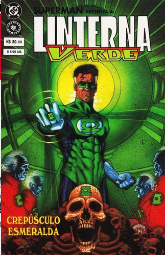 Comic Dc Linterna Verde Crepusculo Esmeralda Usado (Usado)
