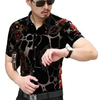 Comprar Camisas Transparentes Para Hombre, Camisas De Vestir Sexyclu