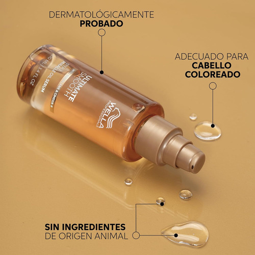 Wella Ultimate Smooth Serum Para Cabello Miracle Oil X30ml