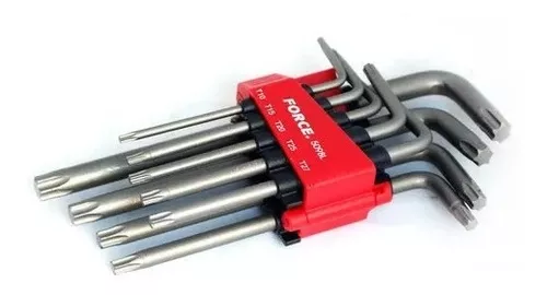 JUEGO LLAVES TORX DESDE T10-T50 FORCE 5098