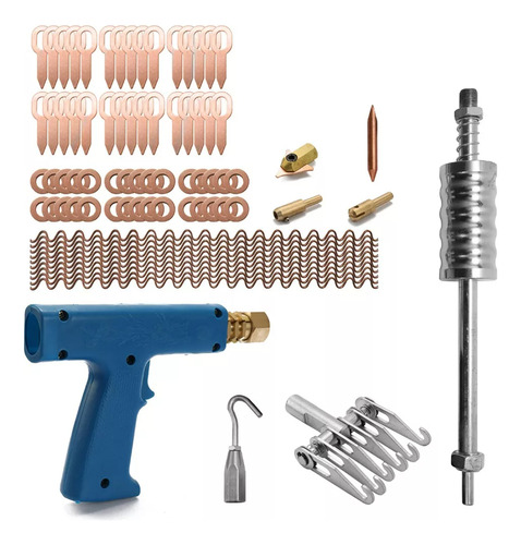 Kit Reparación De Abolladuras 77pcs Extractor Soldador Marti