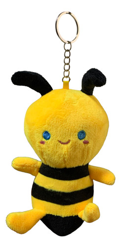 Llavero Peluche Felpa Abeja Bee 12cm Kawaii Regalo 