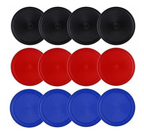 Kasteco 12 Unidades De 25 Pulgadas Mesa De Air Hockey Pucks