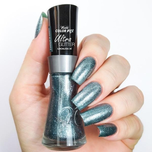 Imagem 2 de 2 de Esmalte Nati Colorfix Ultraglitter - Localiza Aí