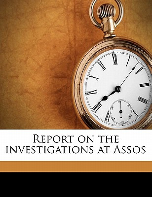 Libro Report On The Investigations At Assos Volume 2 - Cl...