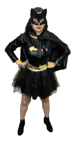 Disfraz Traje Batichica/ Batgirl/ Gatubela Mujer | Cuotas sin interés