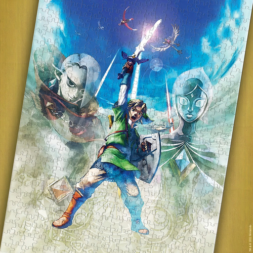Rompecabezas The Legend Of Zelda Skyward Sword 1000 Piezas