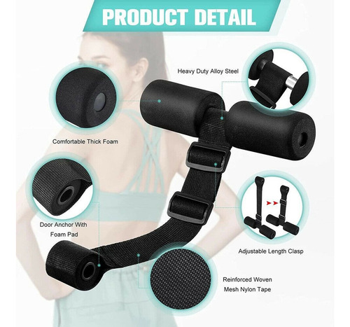 Cinturón For Abdominales Okdeals, For Hacer Flexiones De I