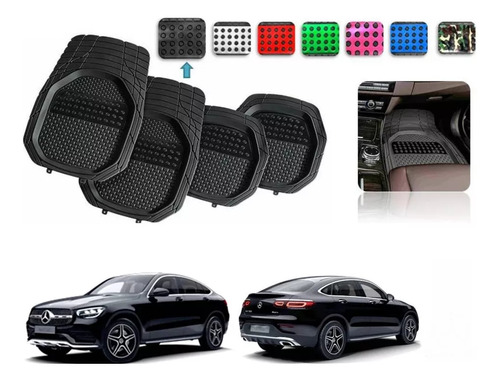 Tapetes 4pz Bandeja 3d Color Mercedes Glc Coupe 18 A 24