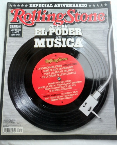 Rolling Stone 193 * Vinilo , El Poder De La Música