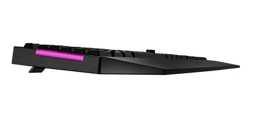 Teclado Asus Tuf Gaming K1 Rgb Aura Sync Con Perilla Volumen Idioma Inglés Us Color Del Teclado Gunmetal Gray