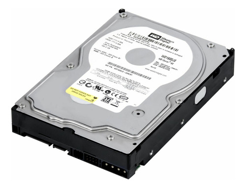 Hd Sata Western Digital Caviar Wd1600js 160gb Cor Prateado