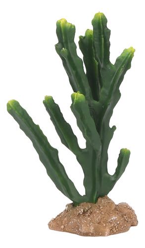 Simulación De Acuario, Decoración De Plantas De Cactus, Pece
