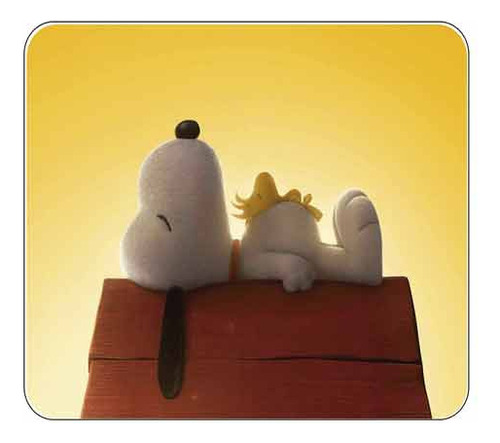 Mouse Pad  Antideslizante 21x19.5 Snoopy Oficina Gamers 567