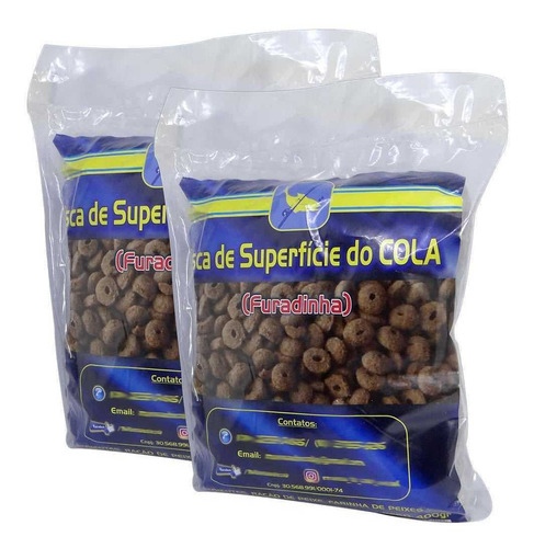 Imagem 1 de 2 de 1kg Ração Furadinha Do Cola