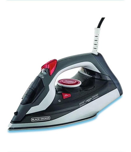 Ferro De Passar Roupa C/vaporizador Fx3900-b2 - Black&decker Preto/branco