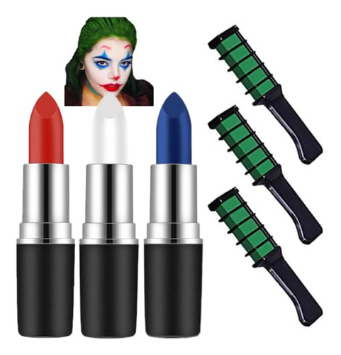 Pintura Para Cara  Mysense Kit De Maquillaje De Payaso, Barr